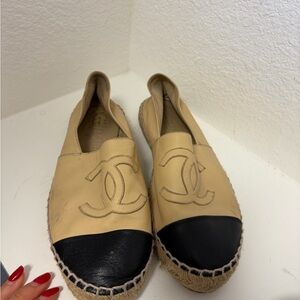 Chanel Espadrille Flats